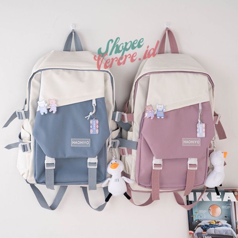 Joshee Tas Ransel Wanita Backpack Wanita Backpack Tas Sekolah Tas Pria 1365, 05