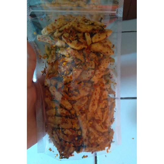 

Basreng Stick Pedas Daun Jeruk Isi 50gram Basreng Baso Goreng
