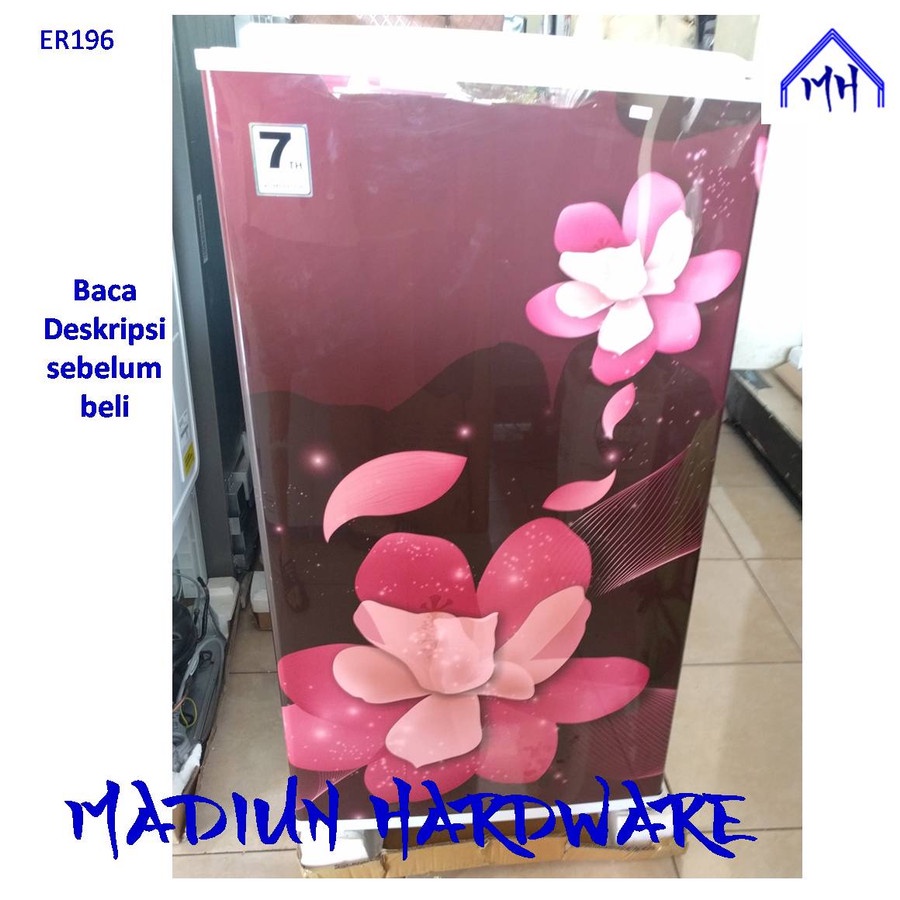 Kulkas Maspion 1 Pintu URG-168 HS - Ada tambahan ongkir