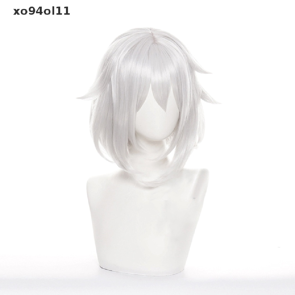 Xo 1pc Wig Rambut Palsu Wanita Model Kanban Musume Paimon Untuk Cosplay