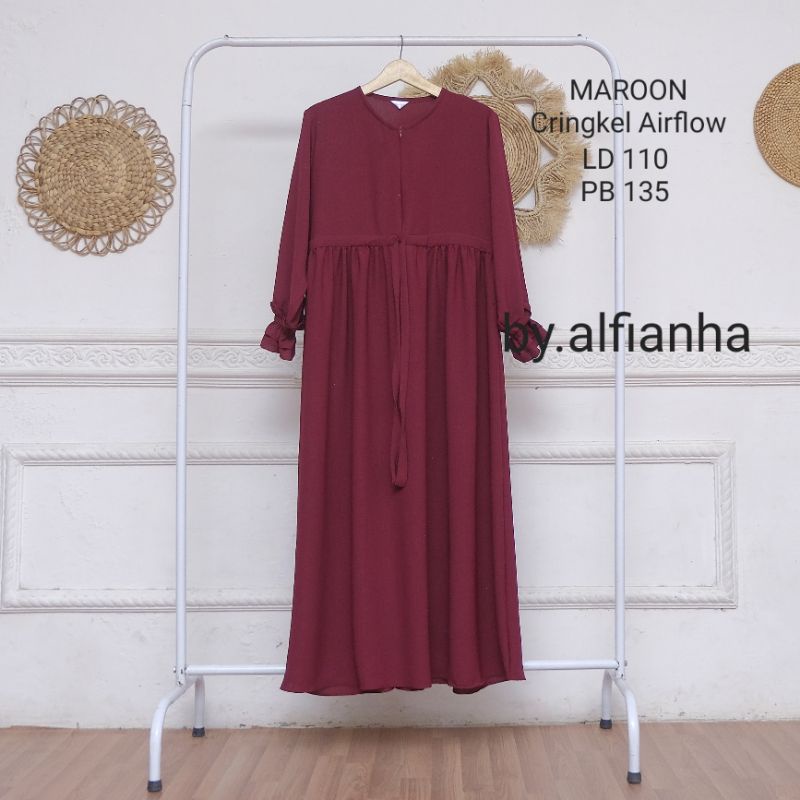 Alfianha Gamis Cringkle Airflow Ld 110 Pb 135