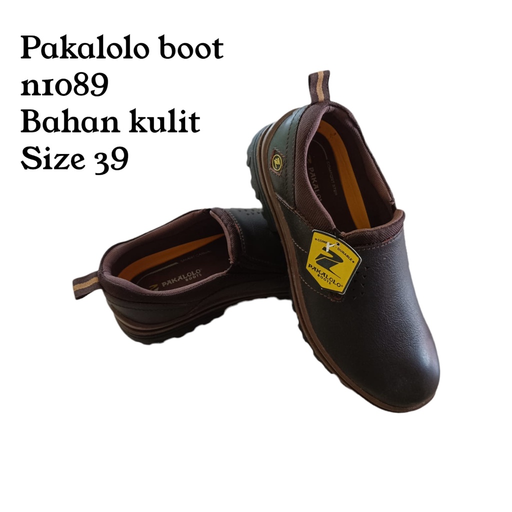 Sepatu Kulit Pakalolo Pantofel Pria Murah Formal