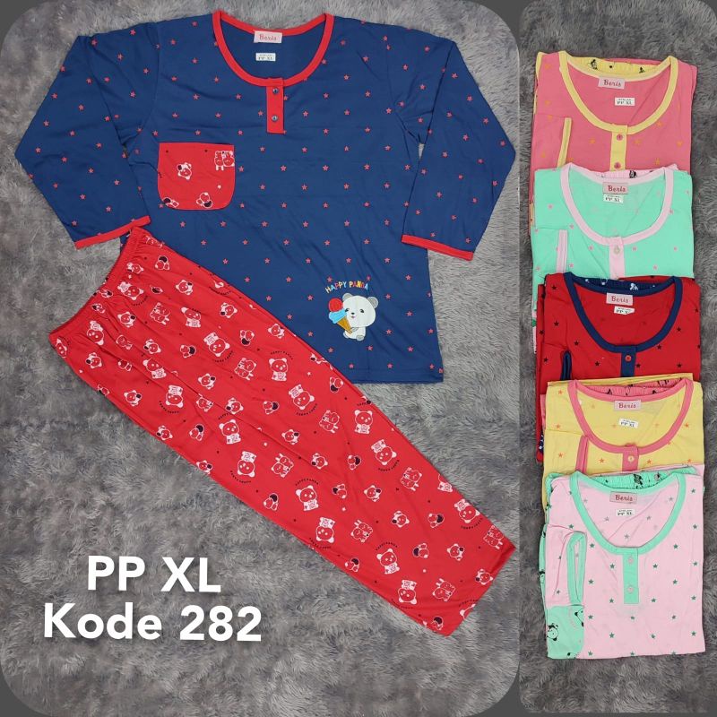 BAJU TIDUR PP PIYAMA JUMBO BERIS