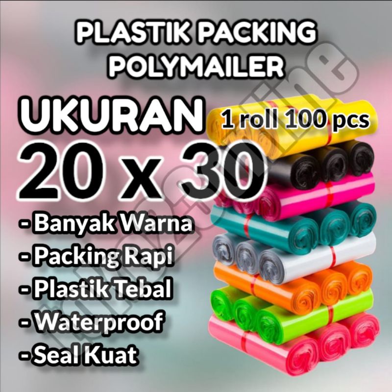 POLYMAILER 20X30 / POLIMER 20X30 / PLASTIK PACKING POLYMAILER 20 X 30 / PLASTIK POLYMAILER POLIMER /