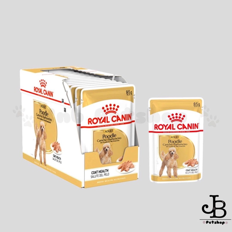 Royal Canin Poodle Pouch Wet Food 85gr / Makanan basah anjing