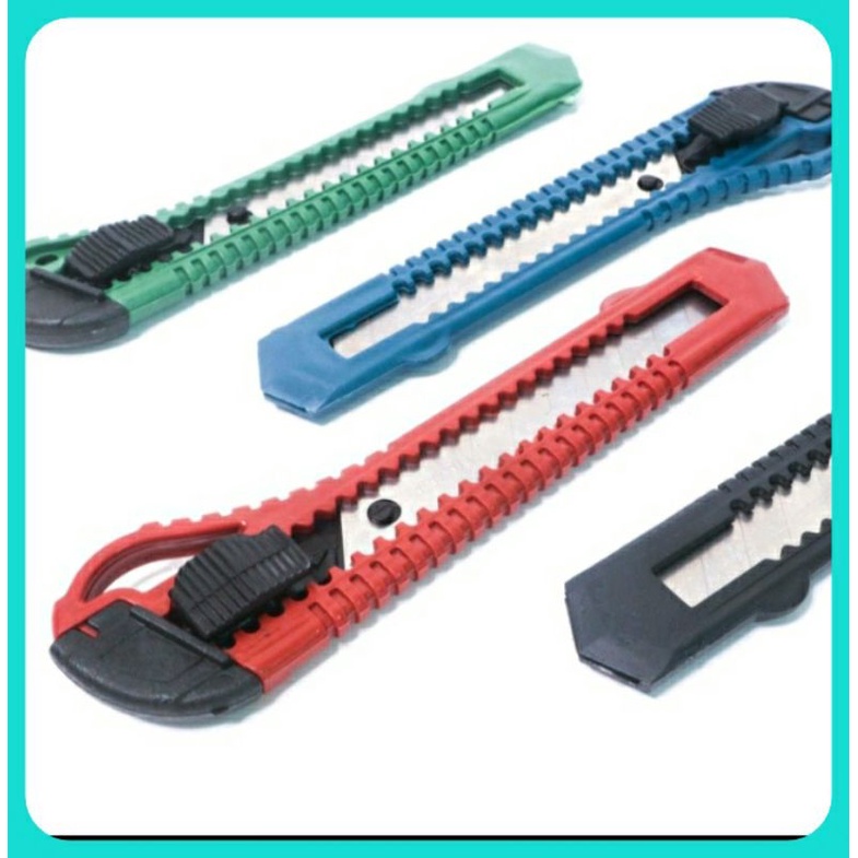 

Pisau cutter besar Cutter kater besar Pemotong kardus ATK Yamata Murah