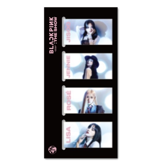 [sharing] BLACKPINK THE SHOW 2021 MD - BOOKMARK SET