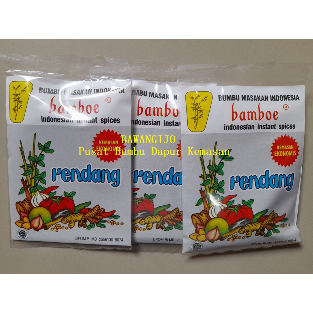 

Bumbu Masak Instant Bamboe Mini RENDANG 20gr
