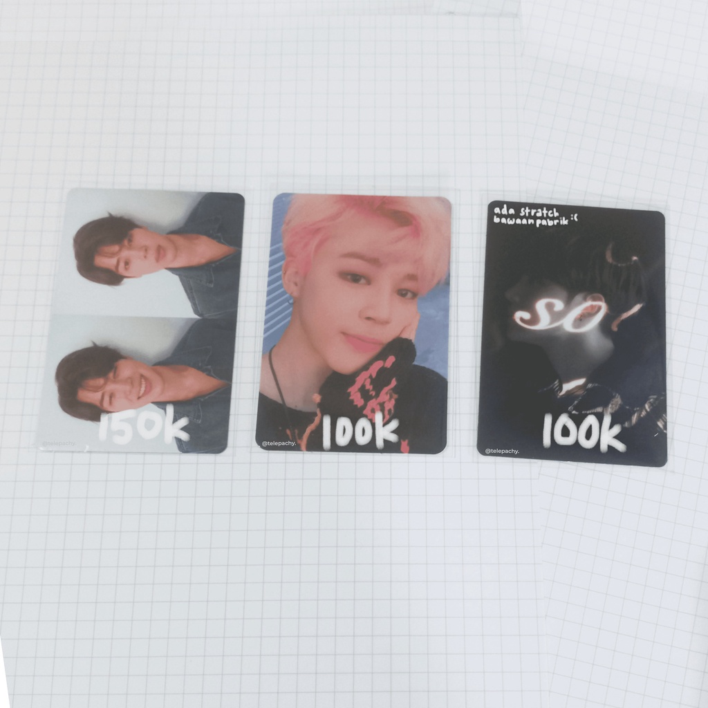 bts bangtan jimin hoseok j-hope jhope tear r dilan ynwa pink hair mots hologram holo random rpc pc p