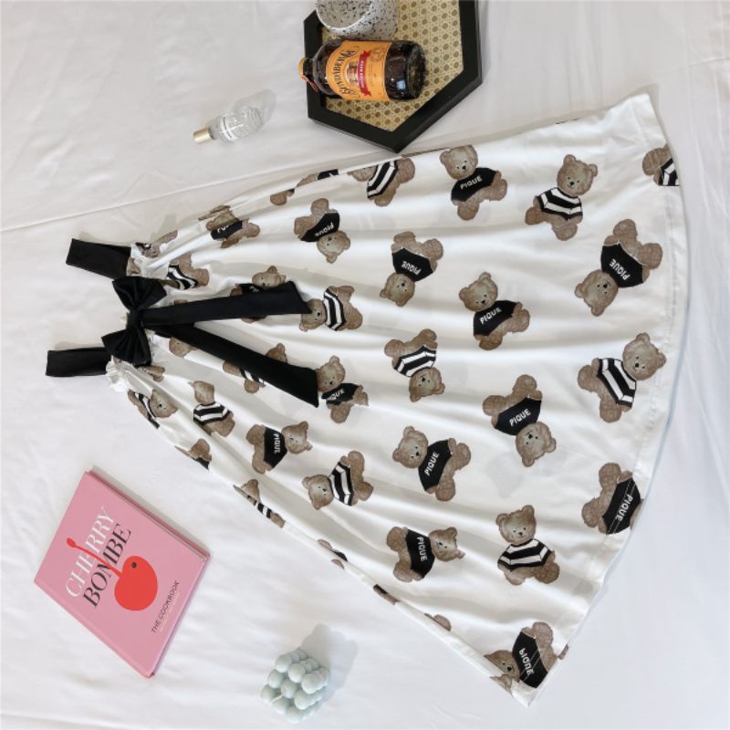 【 Bra Mall 】BM-306 BAJU TIDUR PAJAMAS LONGDRESS SLEEPWEAR