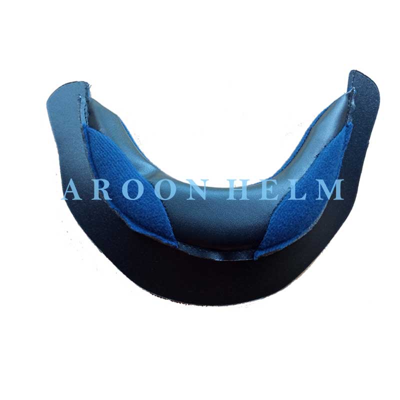 Busa Leher Helm INK CX22 Warna Biru Navy dan Hitam Bantalan CX 22