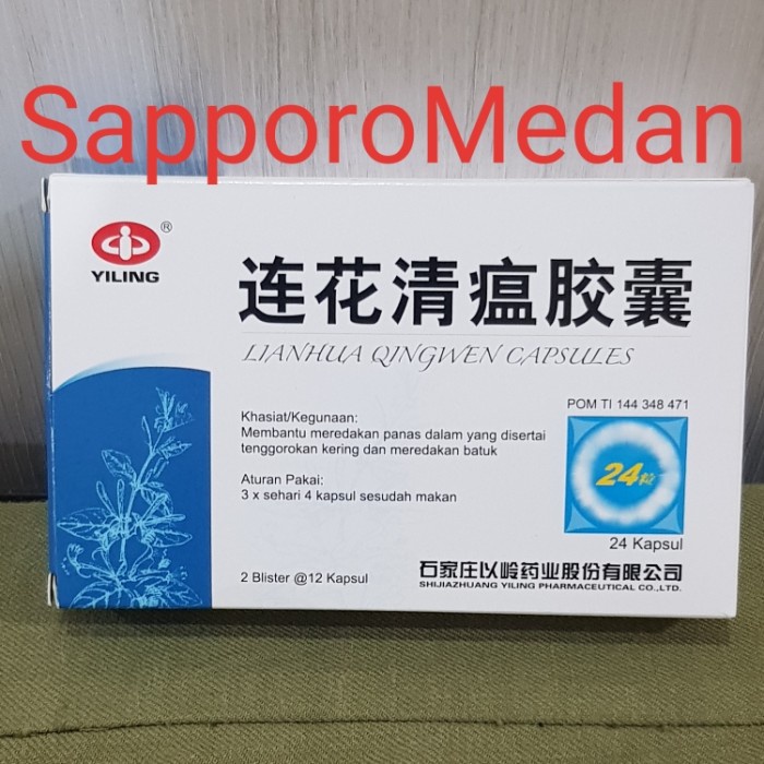 Helnan_Store Lianhua Qingwen Capsules Original Bpom