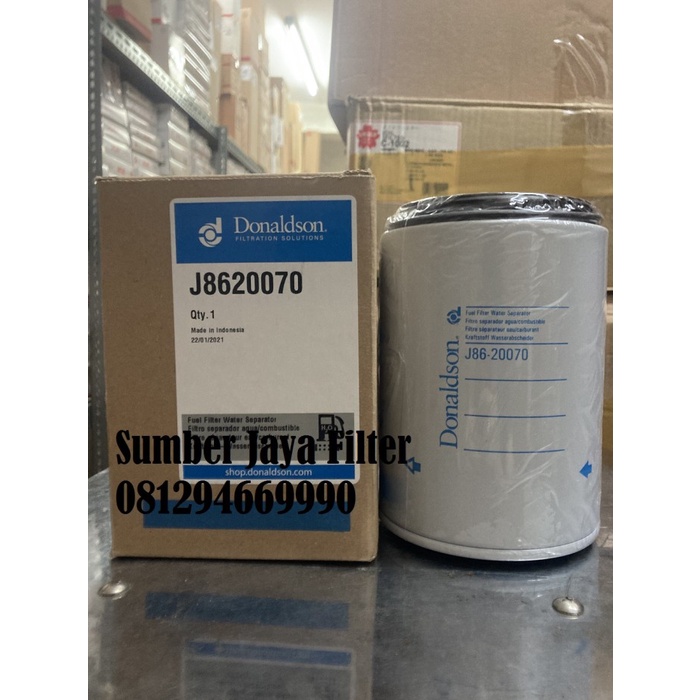SJFR Filter Donaldson kode J86-20070 J8620070 J86 20070
