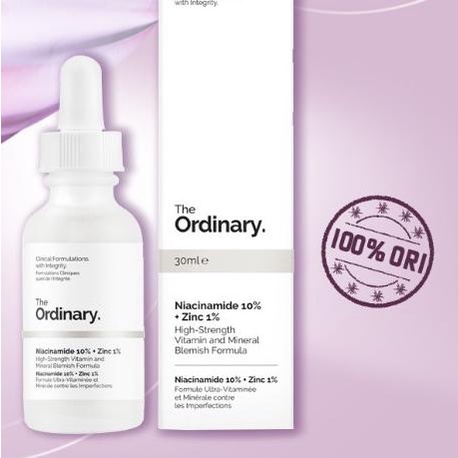 The Ordinary Niacinamide 10% + Zinc 1% 30ml Serum Wajah Untuk Jerawat