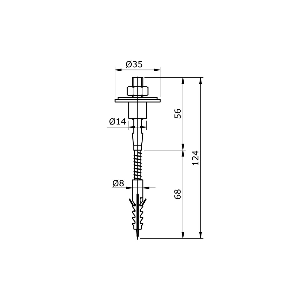 Baut wastafel TOTO TX801LZ