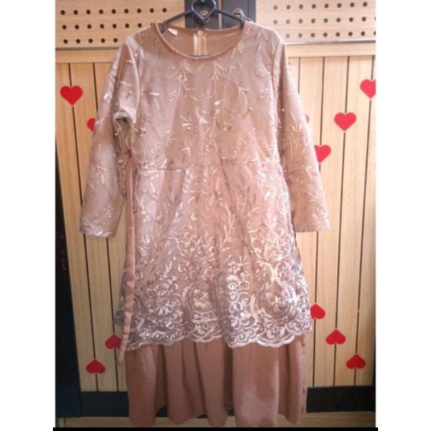 BROKAT GAMIS ANAK (COKLAT SUSU)