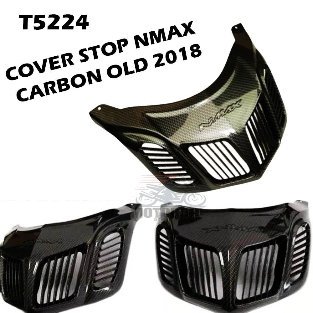 COVER STOP LAMP YAMAHA NMAX OLD 2018 ABS KARBON COSTUM CELUP VARIASI