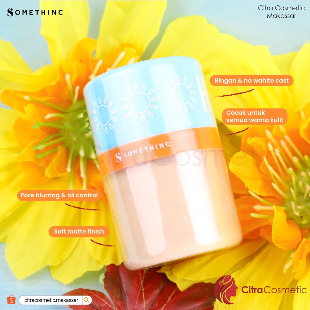 Somethinc Holyshield No Sebum Mineral Blur Translucent Loose Powder SPF30 PA++