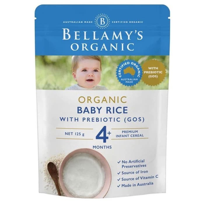 

Bellamy's Organic Baby Rice With Prebiotic 125 gr