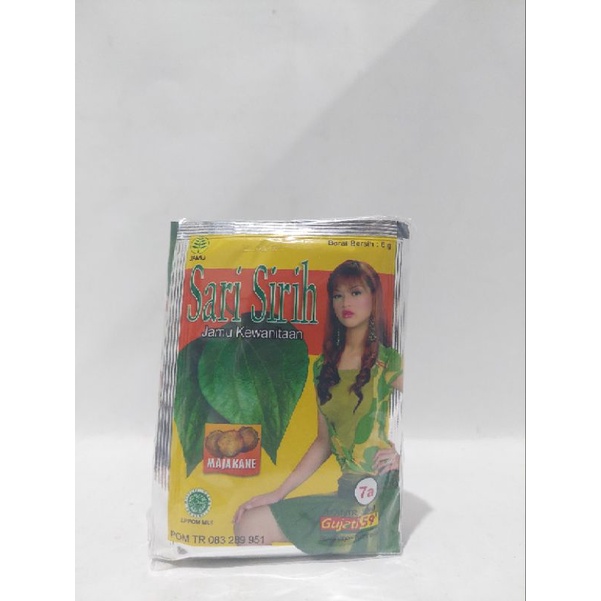 

sari sirih gujati isi 10 sachet