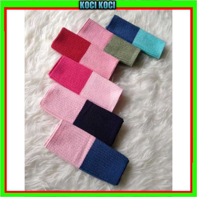 kocikoci,inner / ciput rajut 2 warna dan 4 warna atau bandana rajut 2 warna dan 4 warna