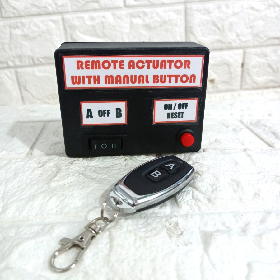 remot actuator 1CH with manual button 1chanel 12V -80V DC