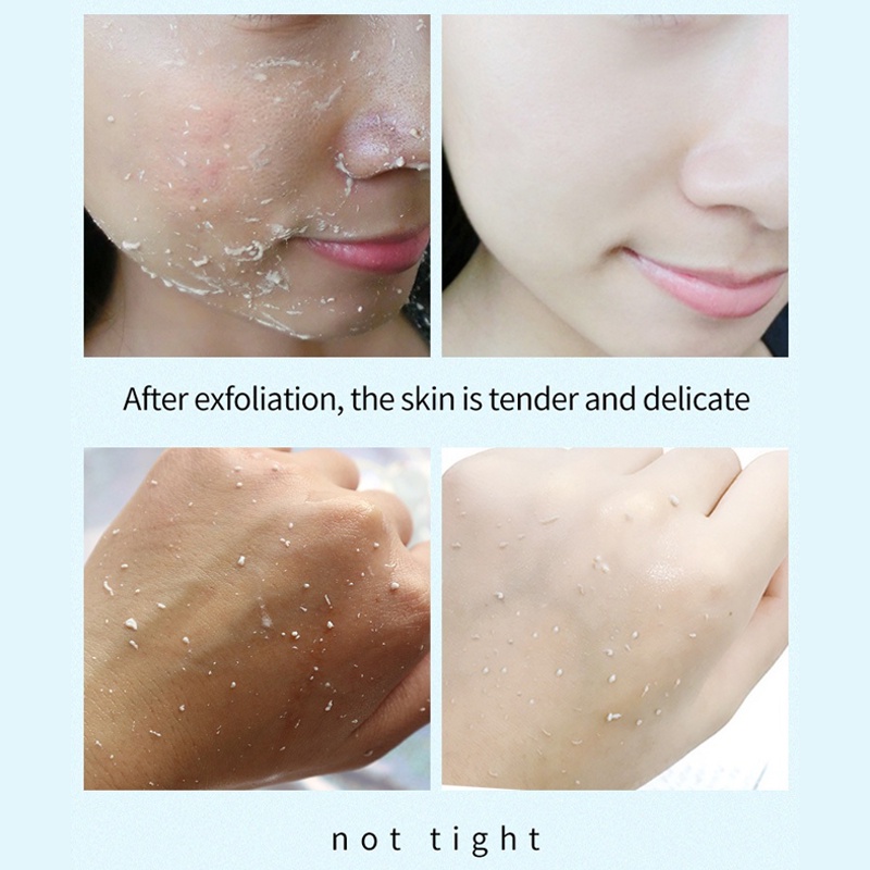 Qianzi Peeling Gel dan Scrub Wajah Gentle Exfoliating Gel Remove