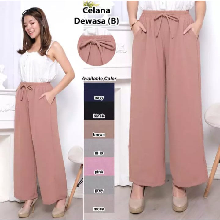 Celana kulot crinkle bahan crinkle airflow premium / celana kulot CRINKLE wanita loose cullote pants homewear / celana wanita celana panjang wanita terbaru 2022 celana kulot koran style terbaru kulot jumbo kulot wanita terbaru ( HARGA PROMO )