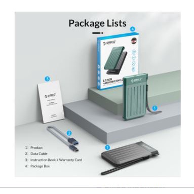 Harddisk Ssd hdd enclosure orico 2.5&quot; sata III usb A 3.0 6Gbps m25u3 - Casing hard disk drive 2.5 inch sata3 m25-u3