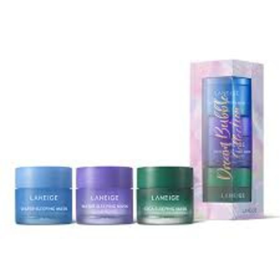 Jual LANEIGE MINI SLEEPING MASK SET SLEEPING ORIGINAL LAVENDER AND CICA