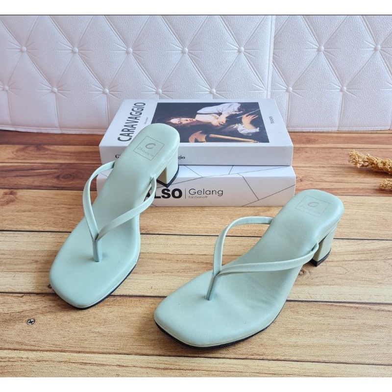 ABBUSHOES RY 16 sendal hak tahu jepit fitriya. 5cm