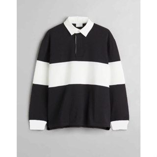 Sweatshirt Kaos Polo Pria dan Wanita Kaos Oversize Rugby Shirt