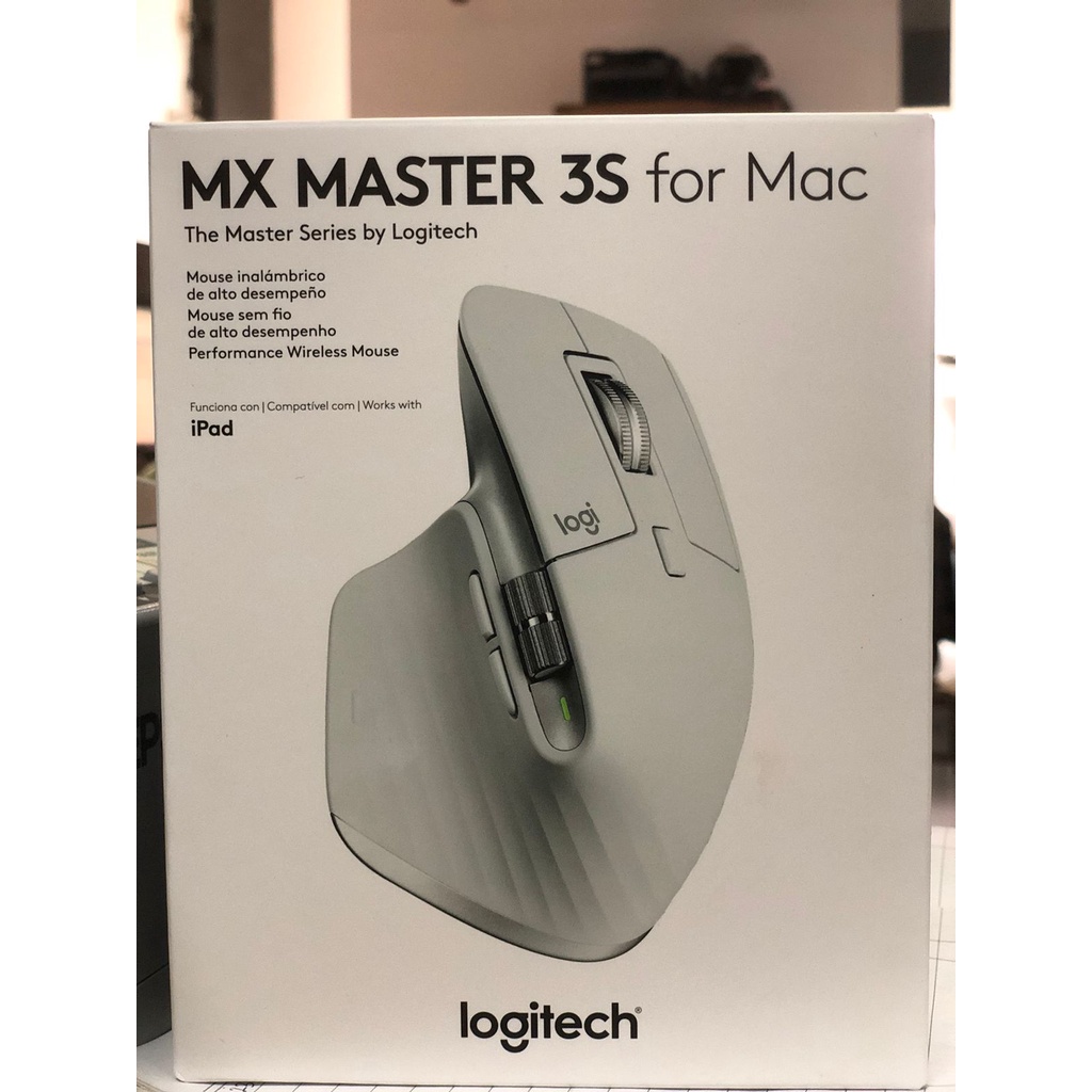 Logitech MX Master 3S for Mac Wireless Bluetooth Mouse - MX Master 3 S