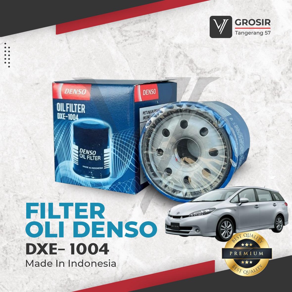 OIL FILTER TOYOTA WISH DENSO DXE1004 FILTER TOYOTA WISH