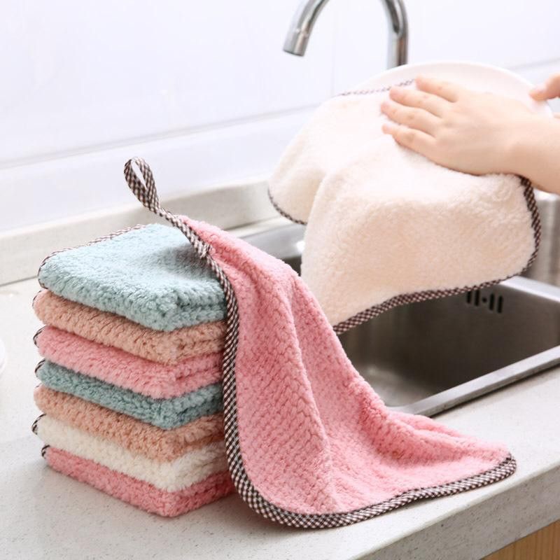 PR16 Lap Tangan Polos Coral Hand Towel