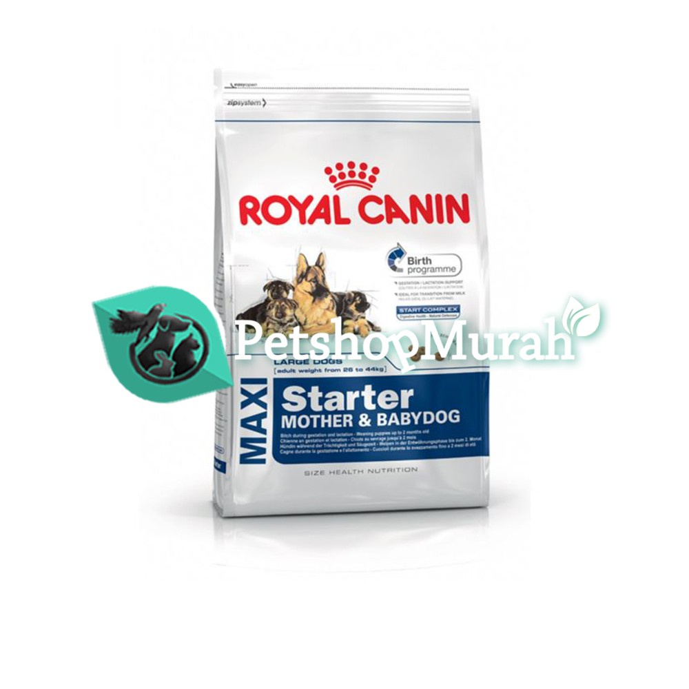 Royal Canin Maxi Starter Mother &amp; Babydog 4 Kg / Makanan Anjing