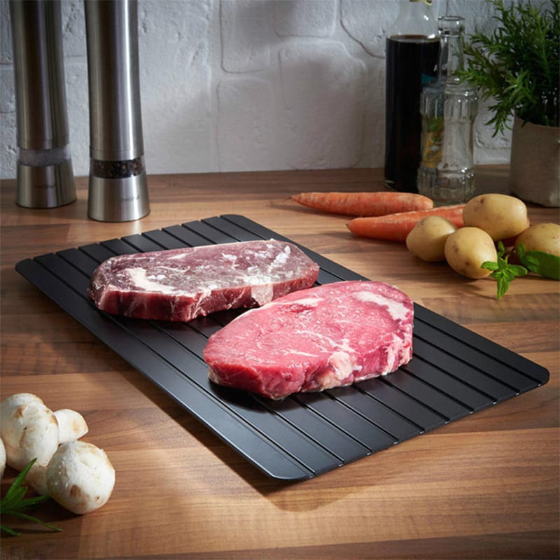 Pencair Daging Beku Nampan Plat Defrosting Tray Defrost Thaw Thawing