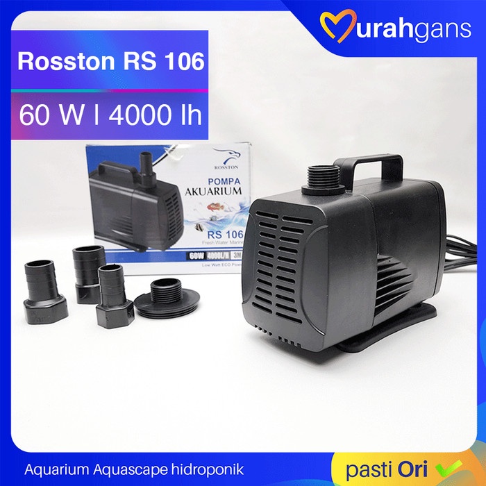 Pompa Aquarium Rosston Rs 106 Promo Hemat