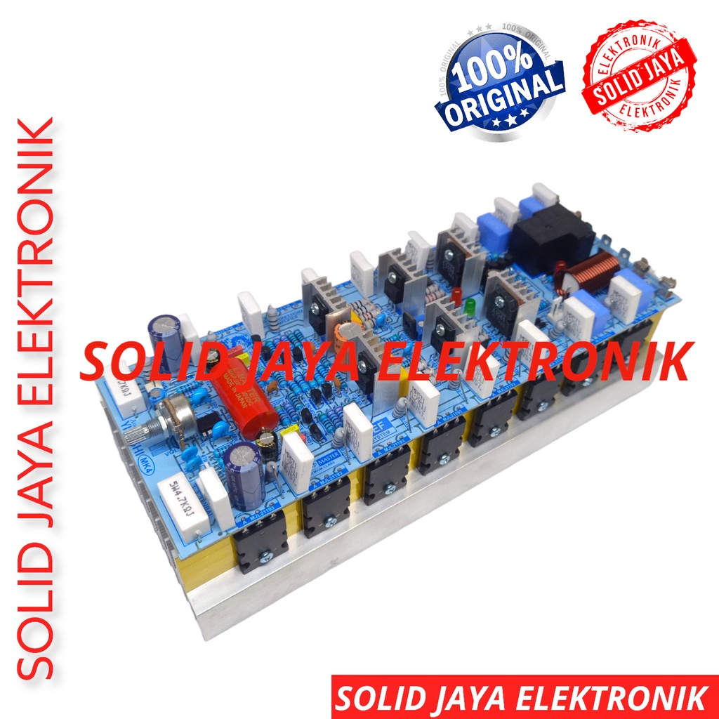 KIT POWER YIROSHI MK4 1200W MONO PLUS TR FINAL TOSHIBA ASLI JAPAN JEPANG 8 SET 2SA1943 2SC5200 PLUS PROTEKTOR SPEAKER PROTECTOR AMPLIFIER AMPLI MK 4 MK-4  1200 WATT W A1943 C5200 POWER LAPANGAN SOUND SYSTEM LEGEND MASTER ASLI ORI ORIGINAL