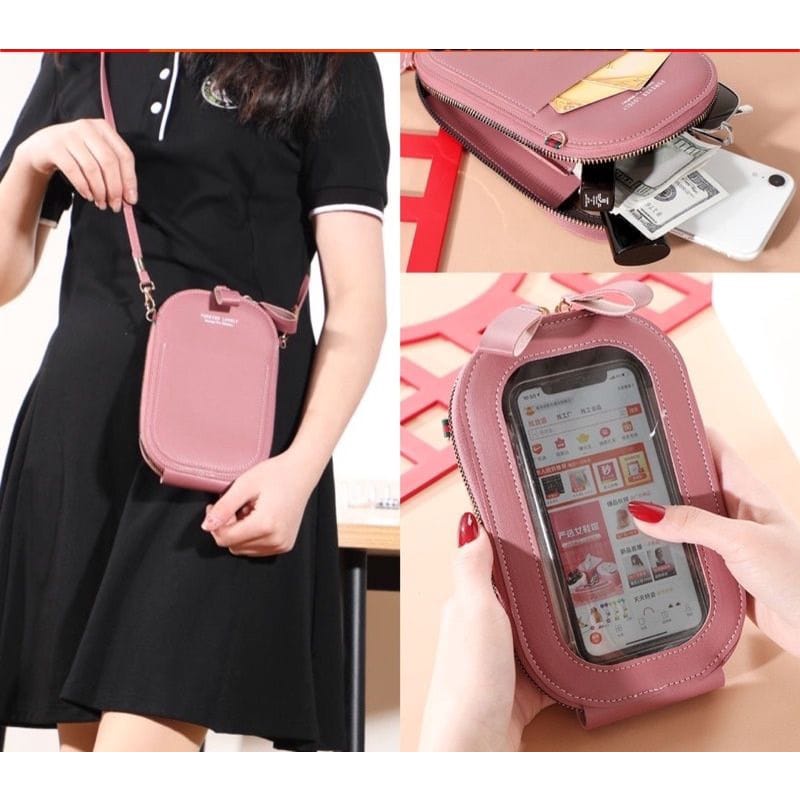 tas hp wanita dompet wanita tas selempang wanita tas hp wanita tas selempang tas hp touchscreen