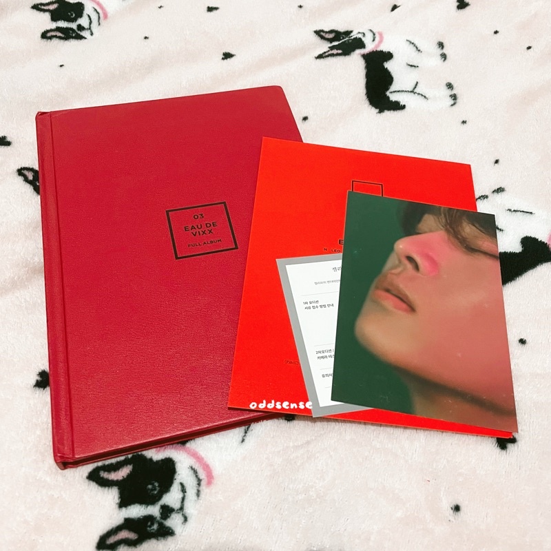 VIXX Eau De Vixx album + leo photocard
