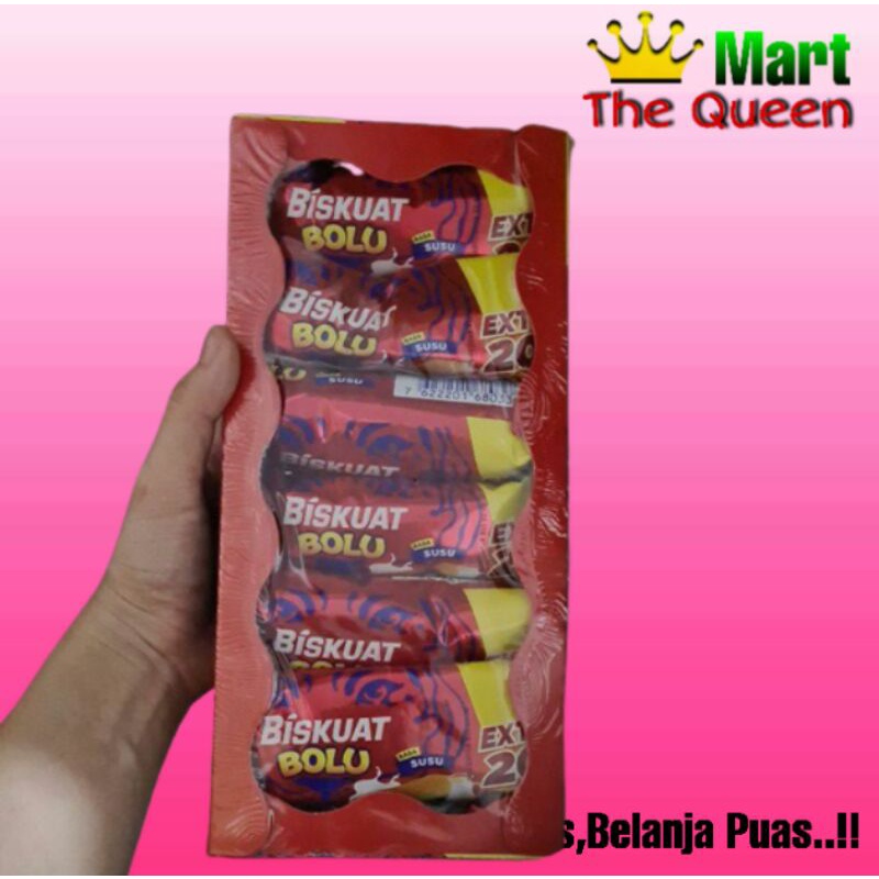 

BISKUAT BOLU 1 pack isi 12 pcs @19,2gr