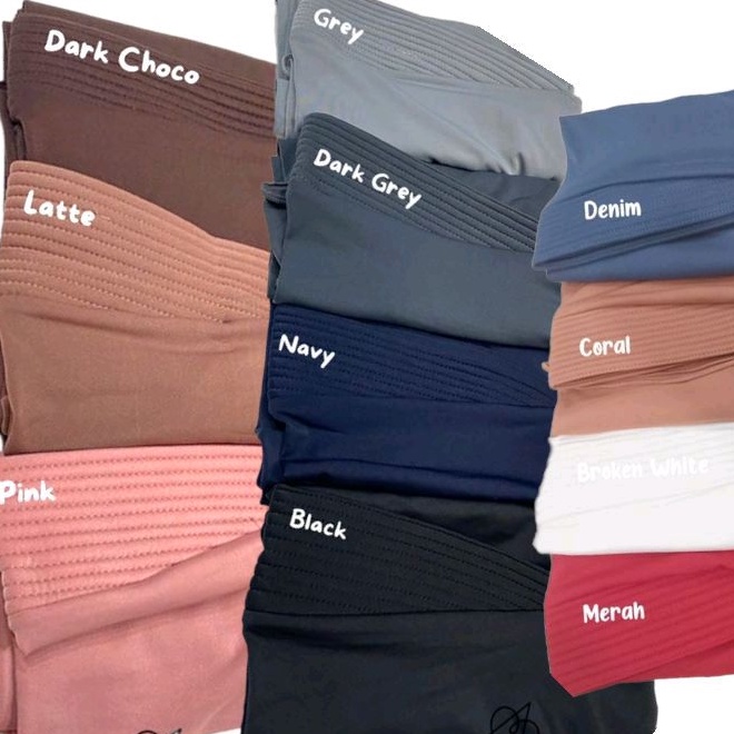 HIJAB BERGO HAMIDAH JERSEY PREMIUM