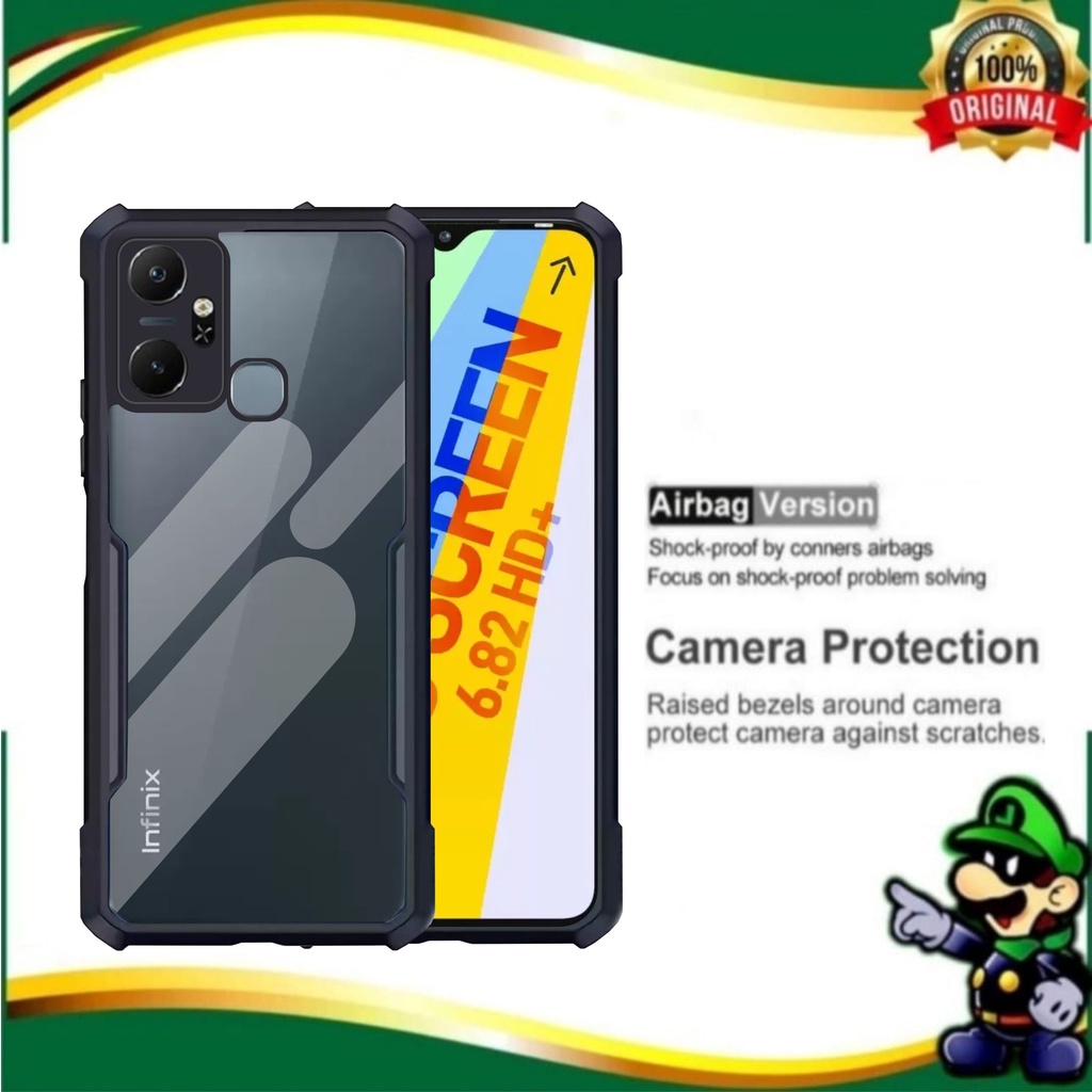 Case INFINIX SMART 6 PLUS 2022 Transparan Softcase Casing INFINIX SMART 6 PLUS 2022