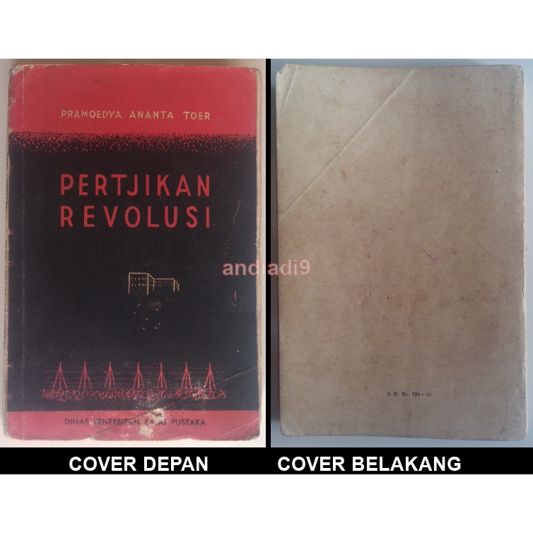 PERTJIKAN REVOLUSI TJETAKAN 1957PRAMOEDYA ANANTA TOER ORIGINAL