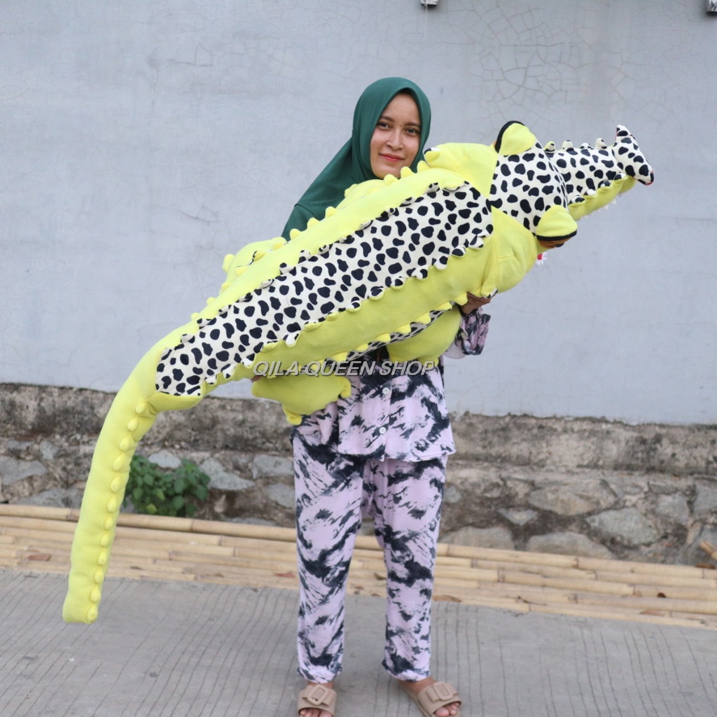 BONEKA BUAYA SUPER JUMBO TERLARIS BISA COD