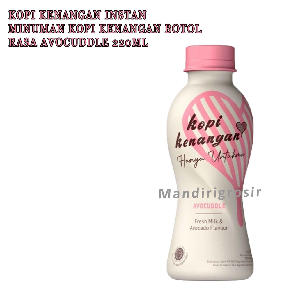 Minuman Kopi Kenangan * Kopi Kenangan * Kopi Instan Botol * 220ml