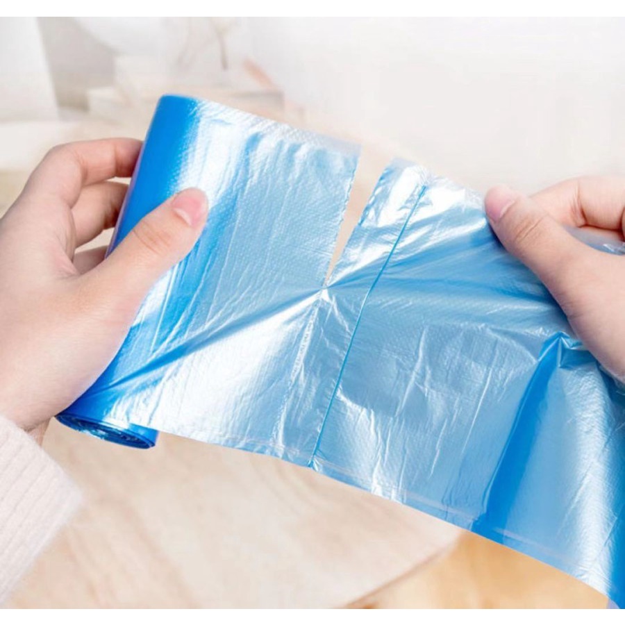 KANTONG PLASTIK SAMPAH 45X50CM ISI 15 LEMBAR / KANTONG PLASTIK GULUNG ROLL / PLASTIC TRASH - Nusa