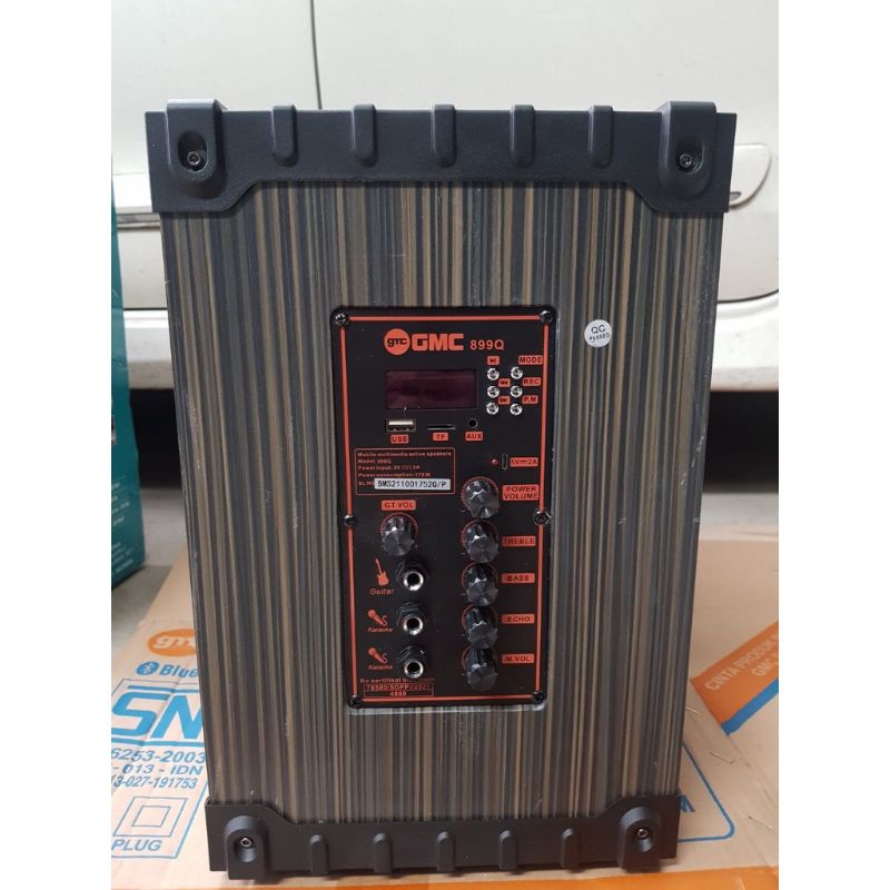 SPEAKER BLUETOOTH GMC 899Q + FREE MIC MIKROFON | TERMURAH ORI