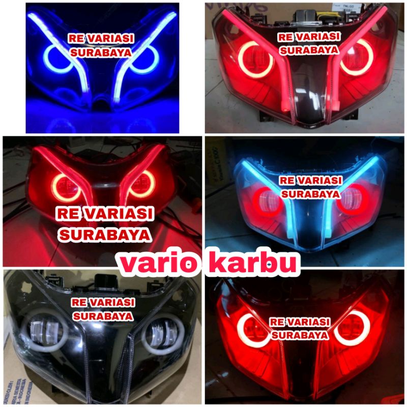 Jual Headlamp Dayamaker Pnp Vario Karbu Shopee Indonesia